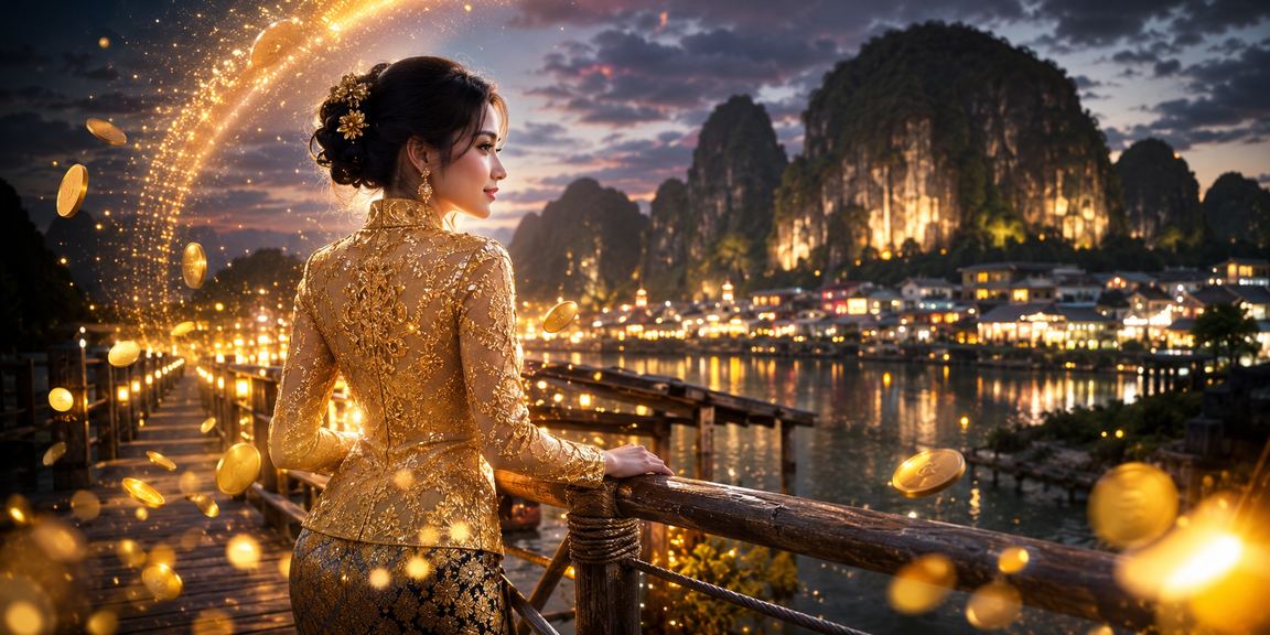 Suasana hiburan kasino di Ipoh dengan pengguna berbusana kebaya Melayu